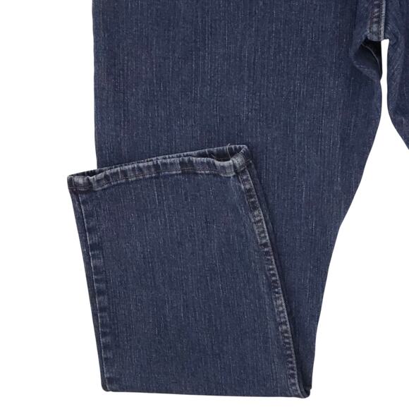 Wrangler Jeans Mens 46x30 Blue Relaxed Fit Straight Leg Denim Medium Wash - Picture 11 of 12